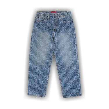 Buy Supreme Fuck Stitch Loose Fit Jean 'Blue' - SS25P75 BLUE