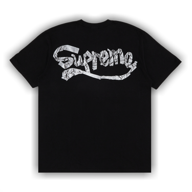 【新品】 Supreme Stagger Tee 黒 L Supreme - Stagger Tee - UG.SHAFT