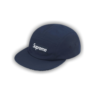 Buy Supreme Reversible Terry Camp Cap 'Navy' - SS25H35 NAVY | GOAT