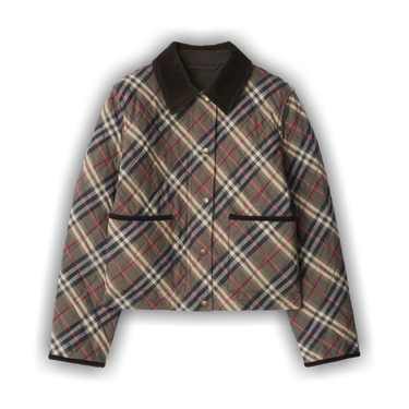 ジャケット Burberry FW25 OLDHAM (8107466 C1544) Burberry バーバリー フェルトジャケット | ニュートラル