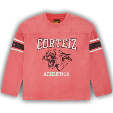 Buy Corteiz Athletics Heavyweight Long-Sleeve Top 'Red' - CRTZ0308