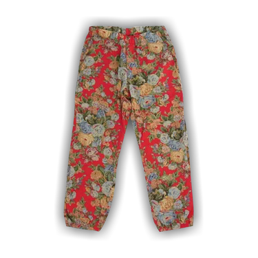 Buy Supreme Floral Pants 'Red' - 00052 1FW1405SFPR RED | GOAT