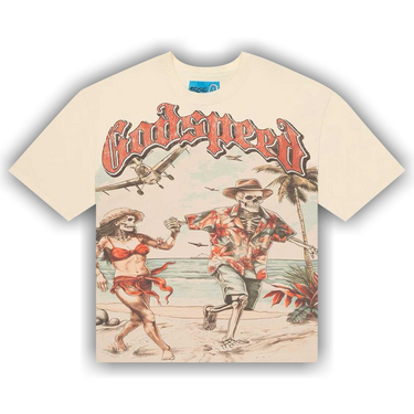 BEST OF YOUTH ANOTHER SIDE CS+GH チャミグリ Buy Godspeed Chasing Aloha Tee 'Bone' - 09357 1SS2504HCATB