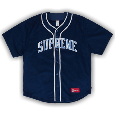 ウェア L Supreme Polartec Baseball Jersey Black Supreme Mesh Hooded L/S Baseball Jersey Black Men's - SS20 - US