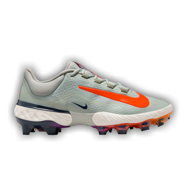 Buy Nike Alpha Huarache Elite 4 Low MCS 'Light Silver Laser Orange