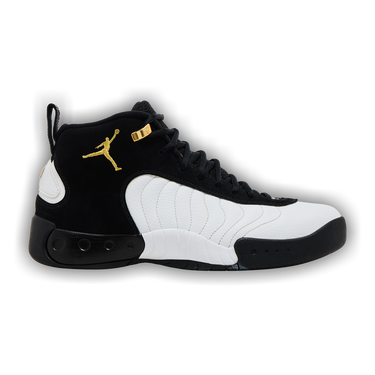 jordan jumpman pro black white metallic gold