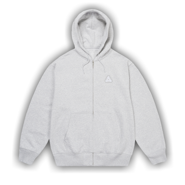 Buy Palace Sofar Zip Hood 'Grey Marl' - P29HD033 | GOAT