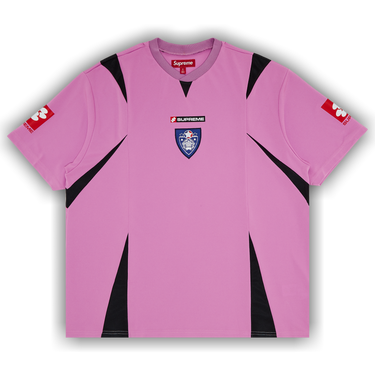Buy Supreme Crest Soccer Jersey 'Pink' - FW24KN15 PINK | GOAT