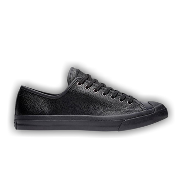 Buy Converse Jack Purcell Ox Leather 'Triple Black' - 162596C | GOAT