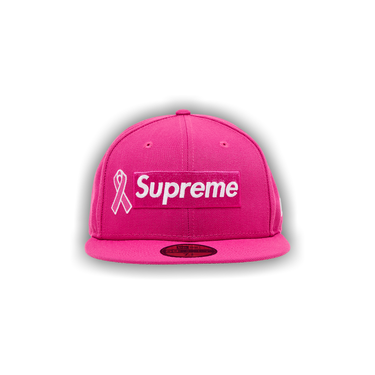 帽子 Breast Cancer Awareness Box Logo New Era Supreme Breast Cancer Awareness Box Logo New Era (FW25) - $58