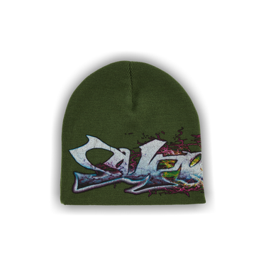 Buy Supreme Tag Beanie 'Olive' - FW25BN58 OLIVE | GOAT