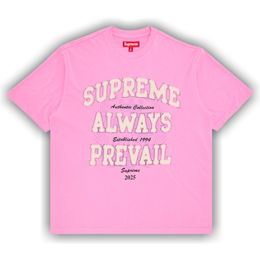 Buy Supreme Always Prevail Short-Sleeve Top 'Pink' - FW25KN48 PINK