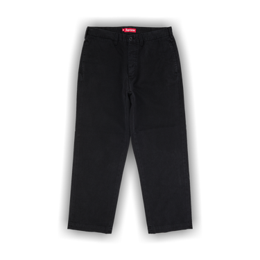 Buy Supreme Chino Pant 'Black' - FW25P22 BLACK | GOAT