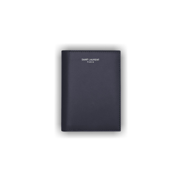 Buy Saint Laurent Paris Credit Card Wallet In Smooth Leather