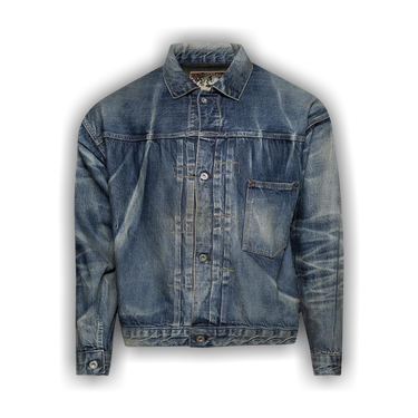Buy SAINT Mxxxxxx BJ Denim Jacket 'Blue' - SM HR8 0000 C39 BLUE | GOAT