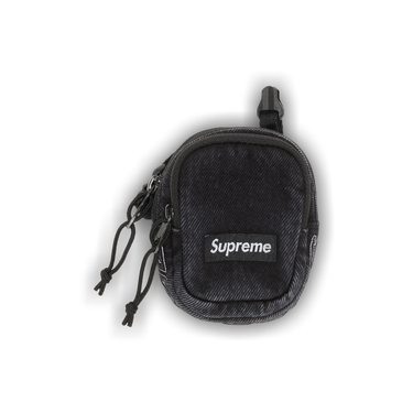 Buy Supreme Denim Mini Utility Bag 'Black' - FW25B16 BLACK | GOAT