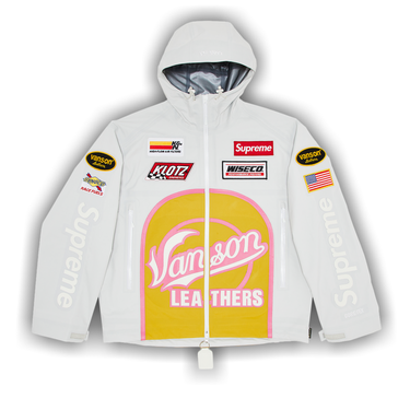 Supreme Vanson Leathers フード付きジャケット Sサイズ Supreme Vanson Leathers Hooded Work Jacket (FW24) - $1198