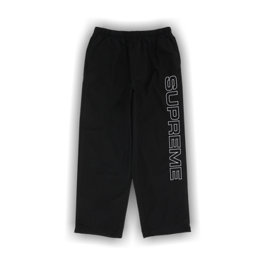 Buy Supreme Spellout Embroidered Ripstop Track Pant 'Black