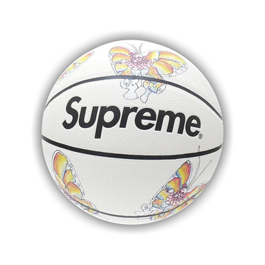 Supreme Spalding バスケットボール 花柄 Buy Supreme Gonz Butterfly Spalding Basketball 'White' - 00052