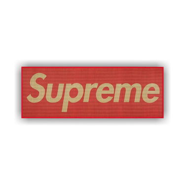 Buy Supreme Woven Straw Mat 'Red' - SS20A18 RED | GOAT
