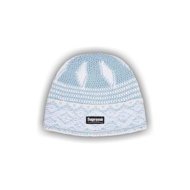 Buy Supreme Diamond Beanie 'Light Blue' - FW25BN30 LIGHT BLUE | GOAT