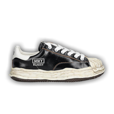 Buy Maison Mihara Yasuhiro Blakey OG Sole Wrinkled Leather Low