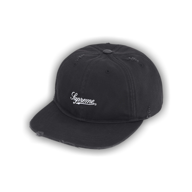 帽子 Supreme Script Logo 6-Panel Black Supreme Script Logos 6-Panel (FW20) - $48
