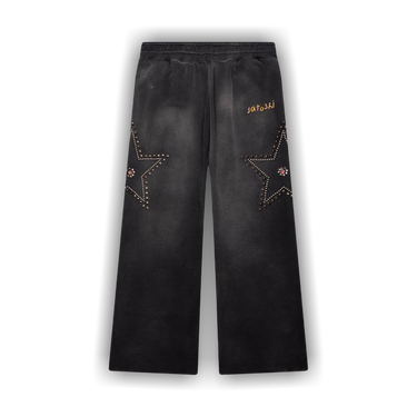 Buy Satoshi Nakamoto Star Studded Sweatpants 'Black' - SS25SWP001