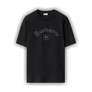 Buy Burberry Crew Neck Short Sleeve T-Shirt 'Black' - 8116061 BLAC