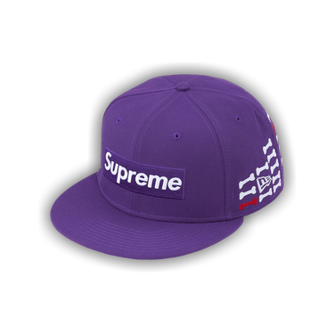 Buy Supreme Bones Box Logo New Era 'Purple' - FW25H46 PURPLE | GOAT