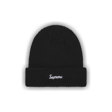Buy Supreme Loose Gauge Beanie 'Black' - FW25BN25 BLACK | GOAT