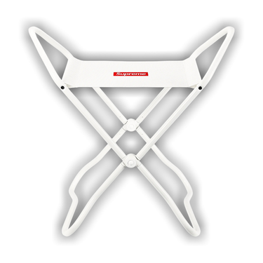 Buy Supreme x Lectus New York Stool 'White' - FW25A86 WHITE | GOAT