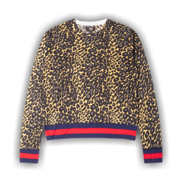 トップス Stussy x Wales Bonner Leopard Sweater Buy Stussy x Wales Bonner Leopard Sweater 'Golden' - 317019 GOLD