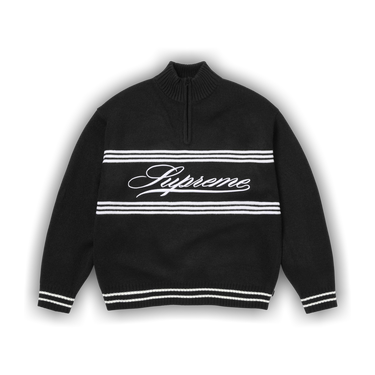 supreme 25F/W Stripe ZipUp PoloSweater Supreme ジップアップ