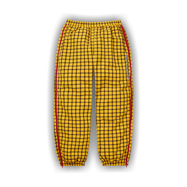 パンツ Supreme Plaid Warm Up Pant \"Yellow\" Supreme Plaid Warm Up Pant (FW25) - $158