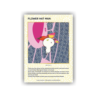 【PSA10】FLOWER HAT MAN 003/C 村上隆 VUITTON Buy Louis Vuitton x Takashi Murakami Flower Hat Man Collectible