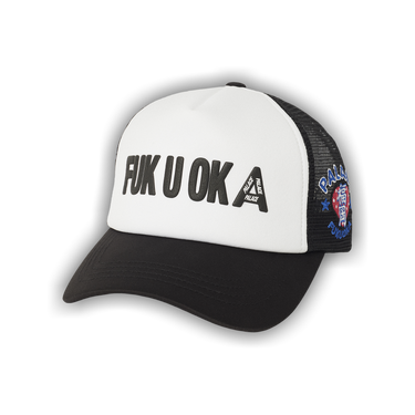 PALACE Fukuoka Trucker Cap パレス　福岡　キャップ Buy Palace Fukuoka Trucker Cap 'Black' - P29H155 | GOAT