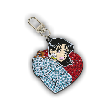 小物 PALACE REAR VIEW LOVE KEYRING MULTI Buy Palace Rear View Love Keyring 'Multicolor' - P29ACC051 | GOAT