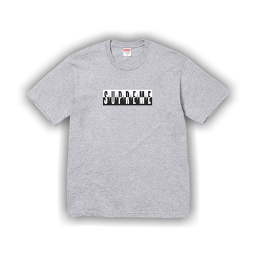 Buy Supreme Split Tee 'Heather Grey' - FW25T59 HEATHER GREY | GOAT