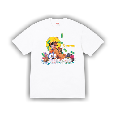Buy Supreme All Dogs Go To Heaven Tee 'White' - FW25T42 WHITE | GOAT