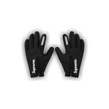 Buy Supreme WINDSTOPPER Zip Gloves 'Black' - FW24A9 BLACK | GOAT