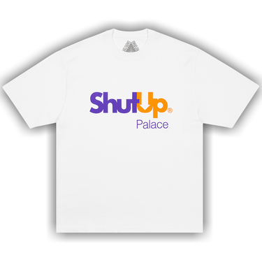 Buy Palace Shut Up T-Shirt 'White' - P29TS122 | GOAT