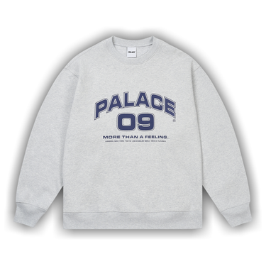 Buy Palace More Than A Feeling Crew 'Grey Marl' - P29CW023 | GOAT