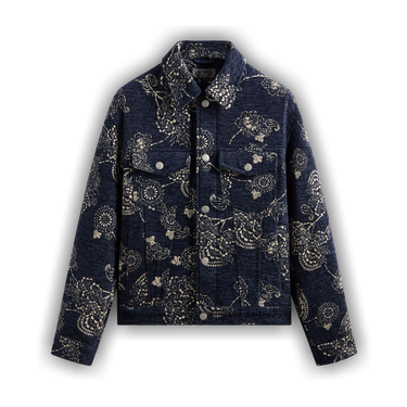 ジャケット・アウター KITH puffed jase paisley denim jacket Buy Kith Puffed Jase Tapestry Jacket 'Nocturnal' - KHM011024 413