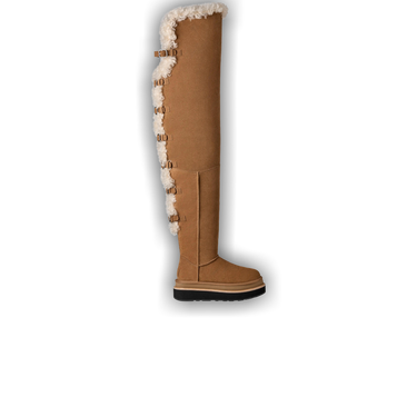 Buy Sacai x UGG Wmns Thigh High Boot 'Chestnut' - 1175215 CHE | GOAT
