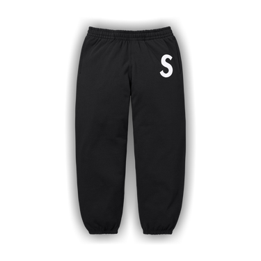 Buy Supreme S Logo Sweatpant 'Black' - FW25P53 BLACK | GOAT