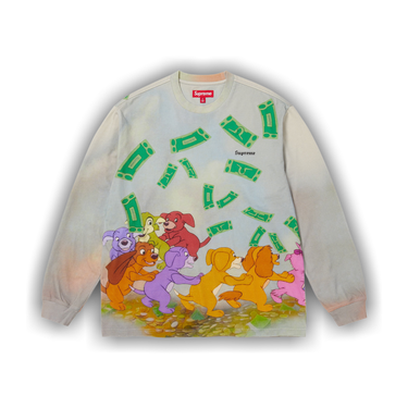 Buy Supreme All Dogs Go To Heaven Long-Sleeve Top 'Day' - FW25KN99