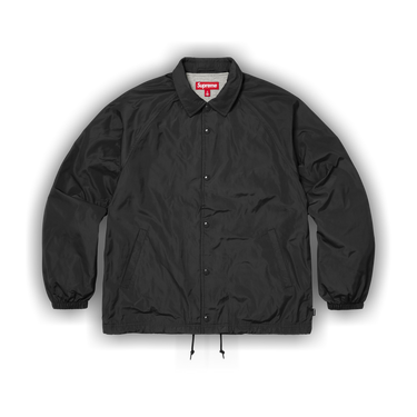Buy Supreme Old English Arc Coaches Jacket 'Black' - FW25J111