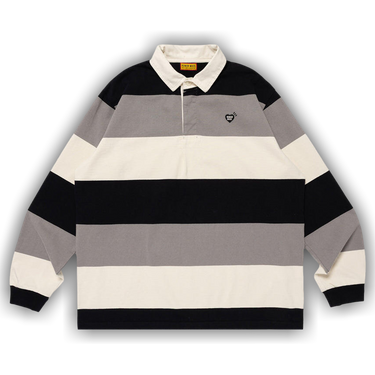 Buy Human Made Rugby Shirt 'Black' - HM30CS006 BLAC | GOAT