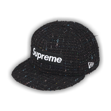 Buy Supreme Bouclé Box Logo New Era 'Black' - 00052 1FW2507SBBLNE